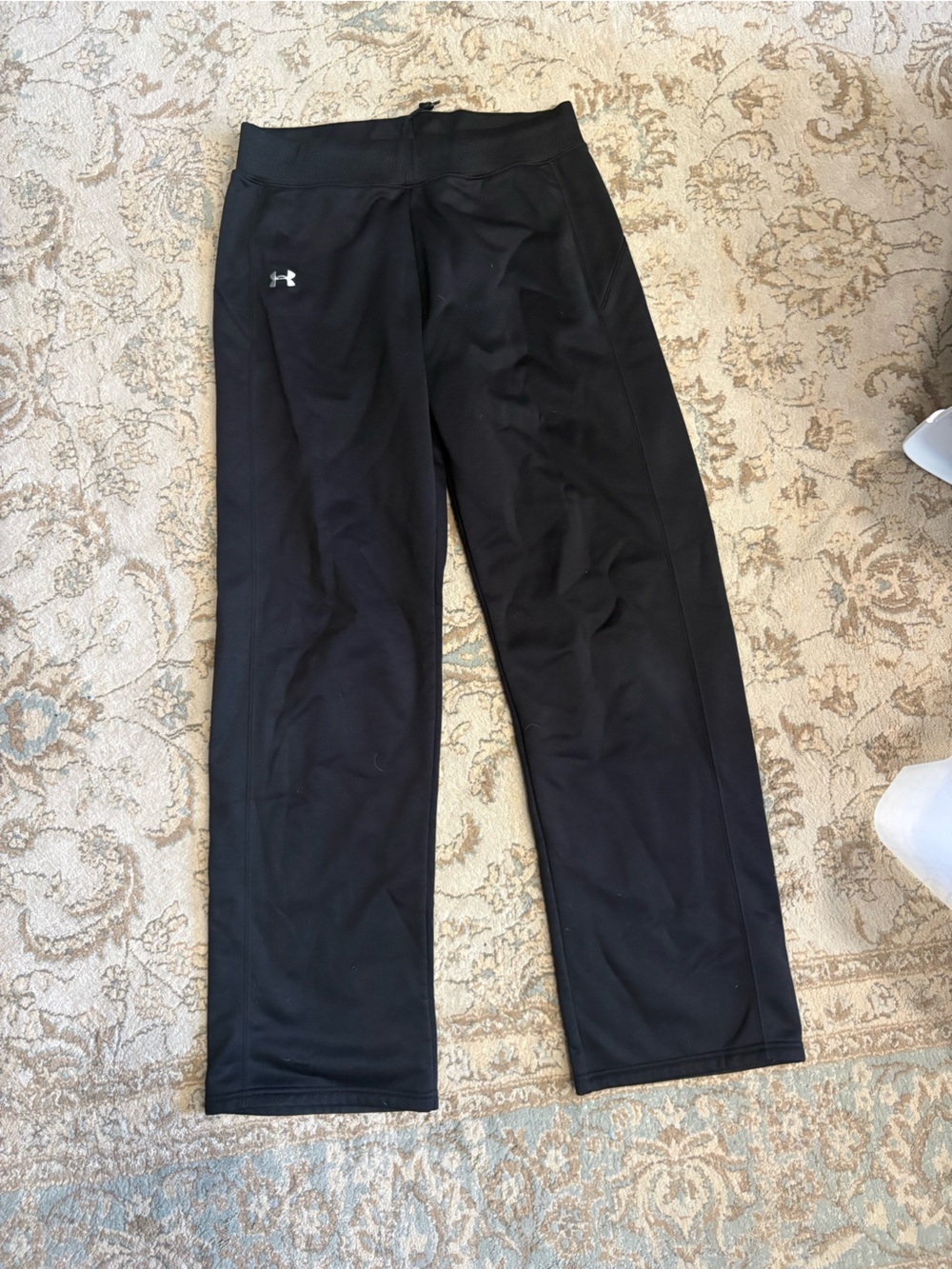 Under Armour Black Fleece-Lined Jogger Pants